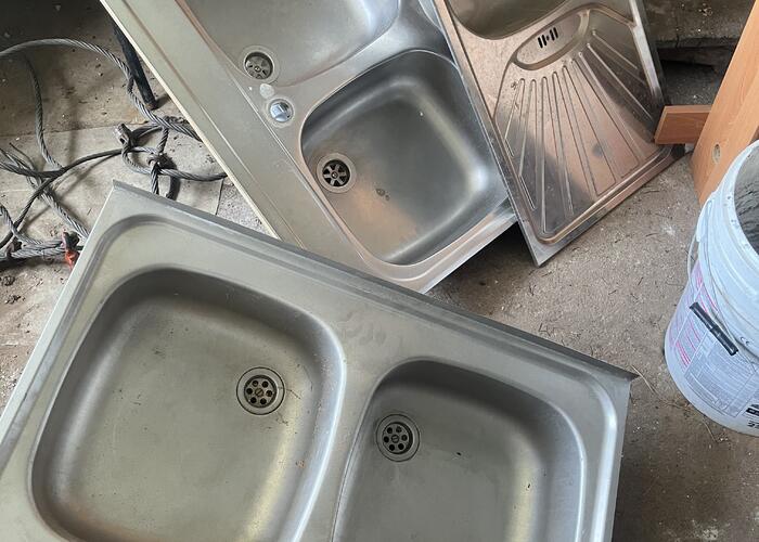 Grajewo ogłoszenia: Zlewozmywaki jeden nowy dwa używane cena za sztukę w którymś...